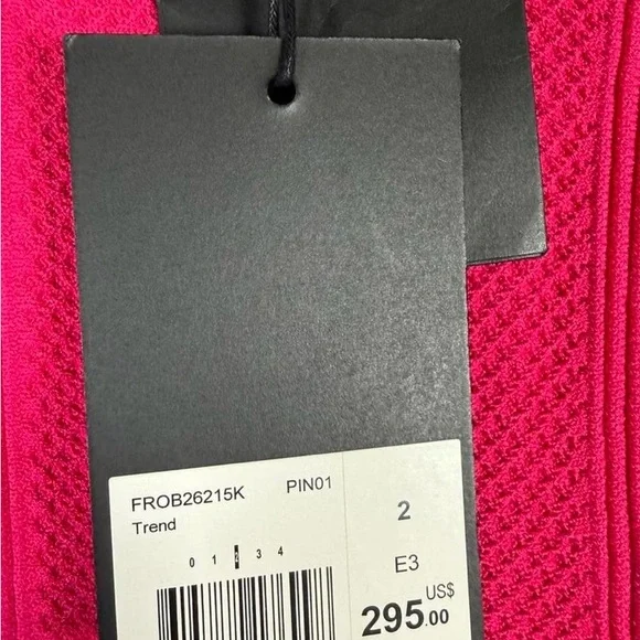 The Kooples Vibrant Pink Sleeveless Mini Dress - Picture 5 of 7